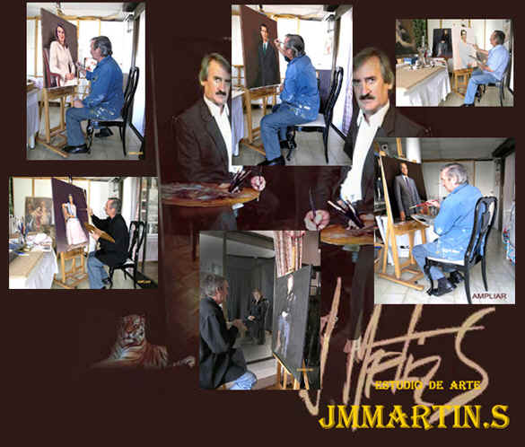 Jos� Mar��ia Mart�n - Pintor retratista espa�ol